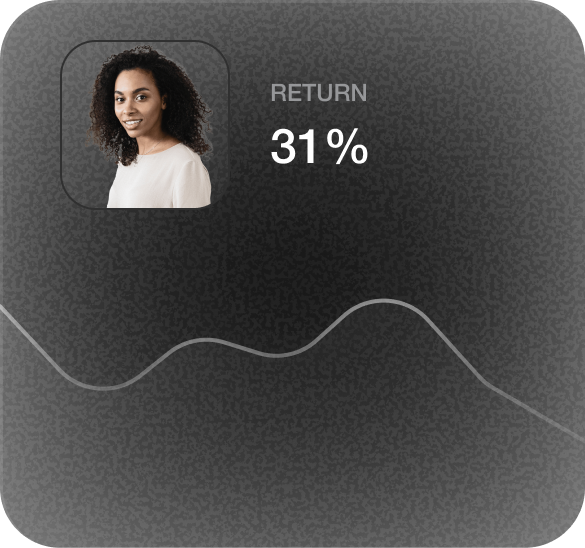 Rendimiento de copy trader