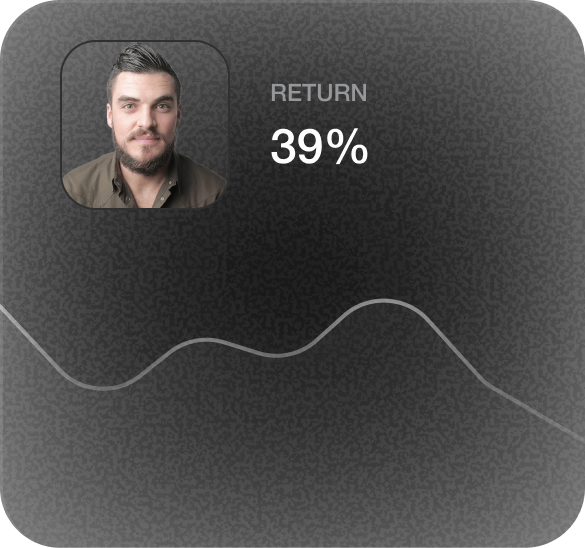 Rendimiento de copy trader